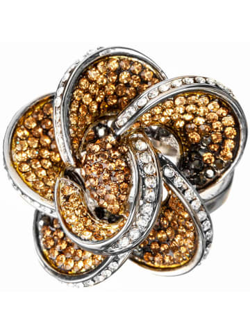 MENTHE À L'O Pierścionek z kryształami