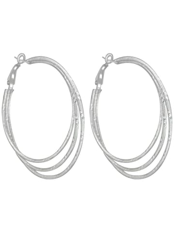 MENTHE À L'O Verzilverde creolen