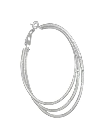 MENTHE À L'O Verzilverde creolen