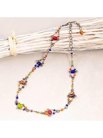 MENTHE À L'O Naszyjnik z elementami ozdobnymi - dł. 45 cm