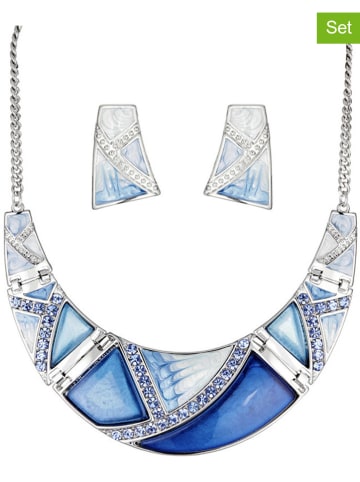 MENTHE À L'O 2-delige sieradenset: ketting en oorstekers
