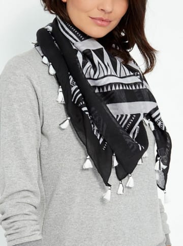 MENTHE À L'O Schal in Schwarz - (L)140 x (B)140 cm