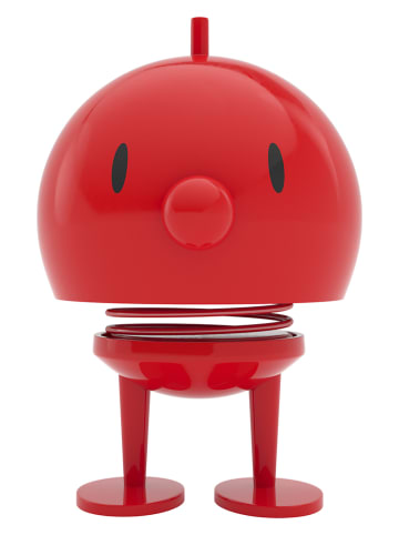 Hoptimist Decofiguur "Bumble L" rood - (H)13 x Ø 10 cm