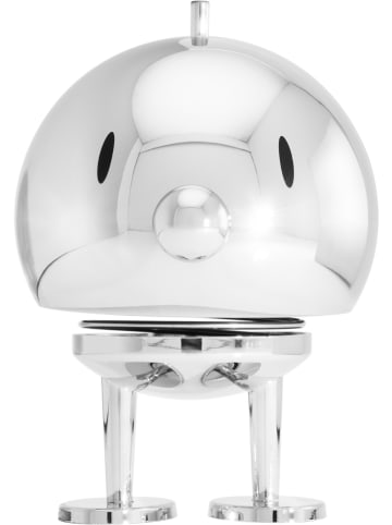 Hoptimist Decofiguur "Bumble L" zilverkleurig - (B)11 x (H)13 x (D)10 cm