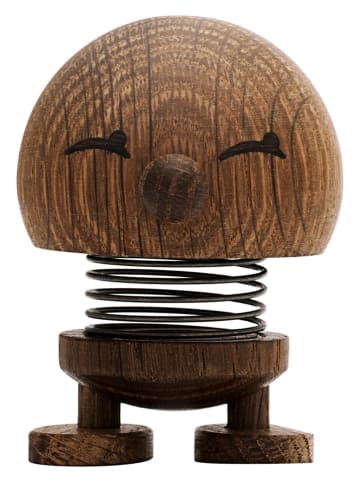 Hoptimist Decofiguur "Bimble S" eikenkleurig - (H)7 x Ø 5 cm