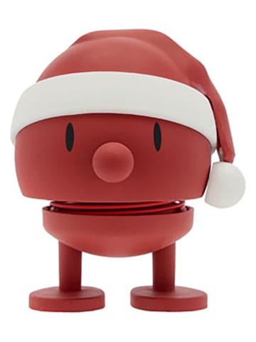 Hoptimist Figurka dekoracyjna "Santa Bumble S" w kolorze czerwonym - 6 x 7 x 6 cm