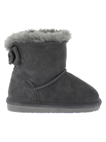 NICEBAY Leder-Winterboots "Elwha" in Grau