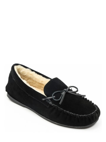 ISLAND BOOT Leren mocassins "Anor" zwart