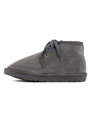 NICEBAY Leder-Winterboots "Corantine" in Grau