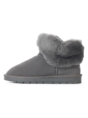 NICEBAY Leder-Winterboots "Freya" in Grau