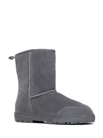 NICEBAY Leren boots "Brook" grijs