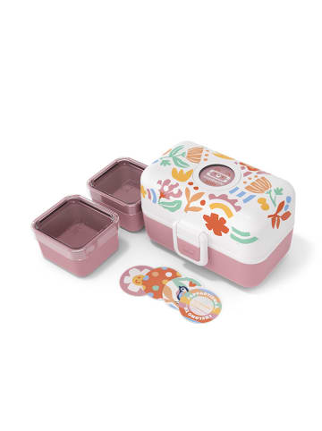 Monbento Lunchbox "Tresor" lichtroze/meerkleurig - 800 ml