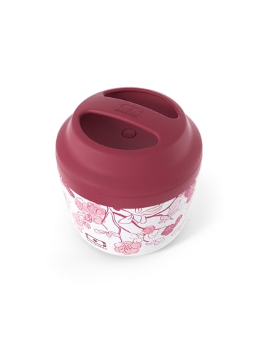 Monbento Isoleerlunchbox "Magnolia" roze/wit - 550 ml
