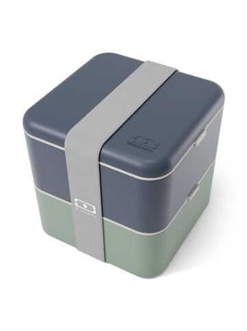Monbento Lunchbox in Blau/ Grün - 1,7 l