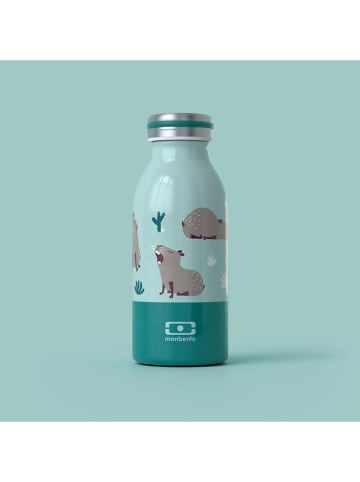 Monbento Isoleerfles "Cooly Capy" mintgroen - 350 ml