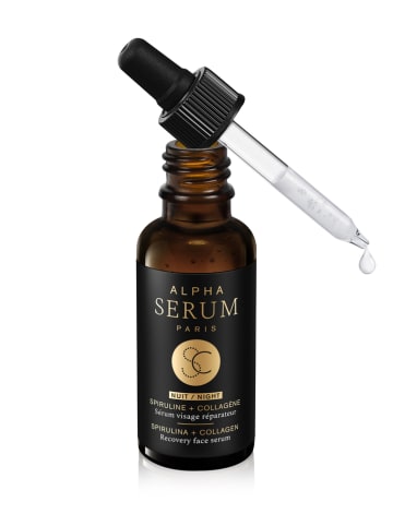 Alphasérum Serum "Spirulina + Collagen" na noc - 30 ml