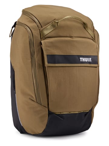 Thule Plecak rowerowy "Paramount Hybrid Pannier" w kolorze jasnobrązowym - 26 l