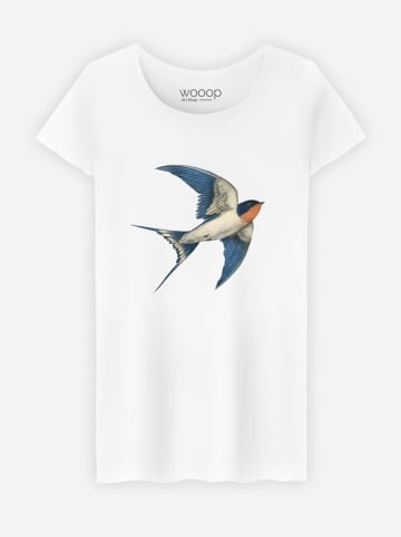 WOOOP Shirt "Barn Swallow" wit