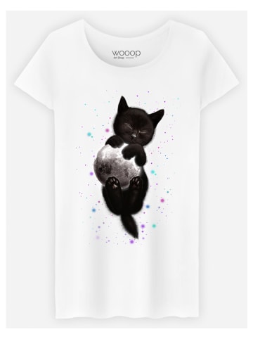 WOOOP Shirt "Norma" in Weiß