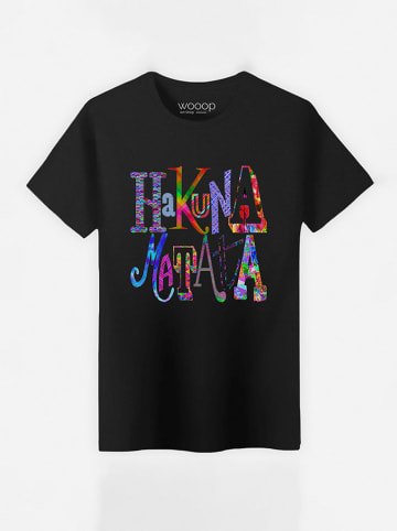 WOOOP Shirt "Hakuna Matata" zwart