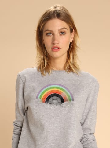 WOOOP Bluza "Rainbow Classics" w kolorze szarym