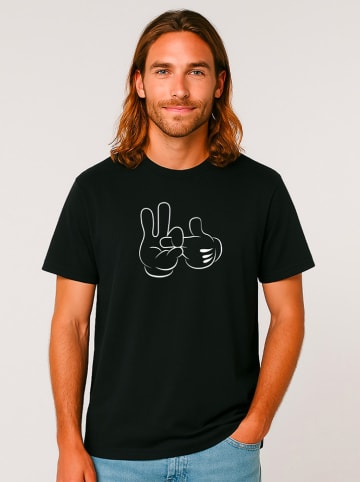 WOOOP Shirt "Mickey" zwart