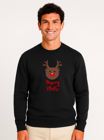 WOOOP Sweatshirt "Merry Xmas" zwart