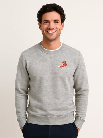 WOOOP Sweatshirt "Old school" grijs