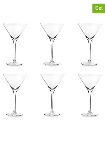 Trendy Kitchen by EXCÉLSA 6er-Set: Weingläser "Mixology" in Transparent - 260 ml