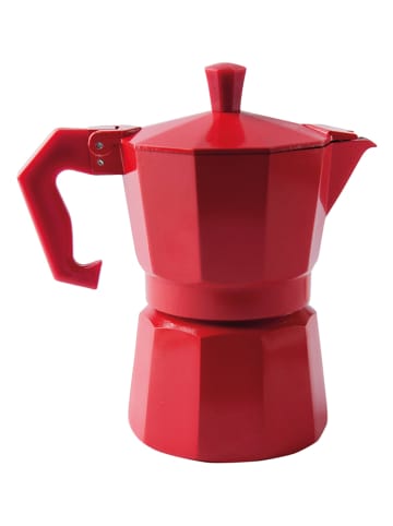 Trendy Kitchen by EXCÉLSA Kawiarka "Chicco Color" w kolorze czerwonym - wys. 14 cm