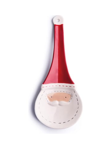 Trendy Kitchen by EXCÉLSA Löffelablage "Xmas Country" in Rot/ Weiß - (L)25,5 x (B)11 cm
