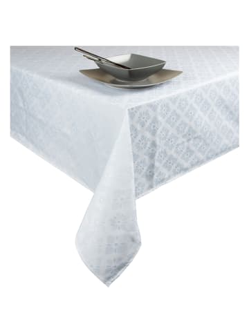 Trendy Kitchen by EXCÉLSA Obrus "Jaquard" w kolorze białym
