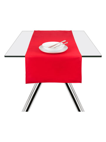 Trendy Kitchen by EXCÉLSA Tischläufer "Panama Color" in Rot - (L)140 x (B)45 cm