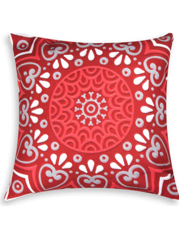 Trendy Kitchen by EXCÉLSA Poduszka "Mandala" w kolorze czerwonym - 45 x 45 cm