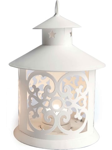 Trendy Kitchen by EXCÉLSA Windlicht "Pagoda" crème - (H)19 cm