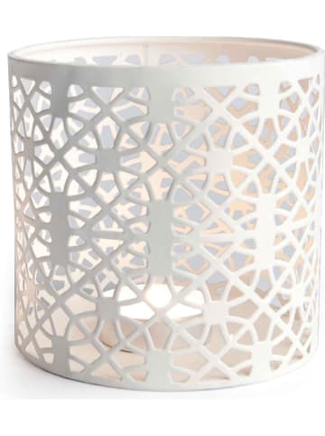 Trendy Kitchen by EXCÉLSA Świecznik w kolorze kremowym - wys. 7,5 cm