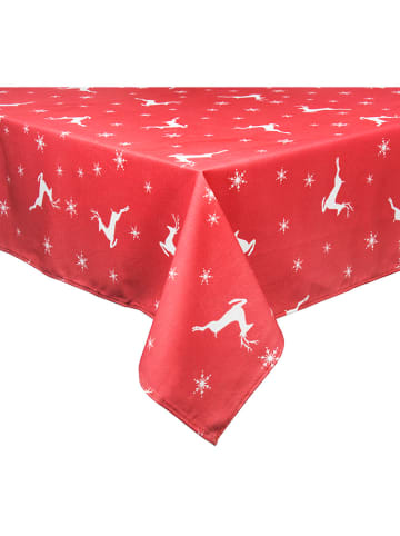Trendy Kitchen by EXCÉLSA Obrus "Nordic Christmas" w kolorze czerwono-białym
