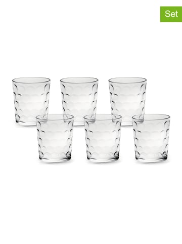 Trendy Kitchen by EXCÉLSA Szklanki (6 szt.) "Parigi"- 260 ml