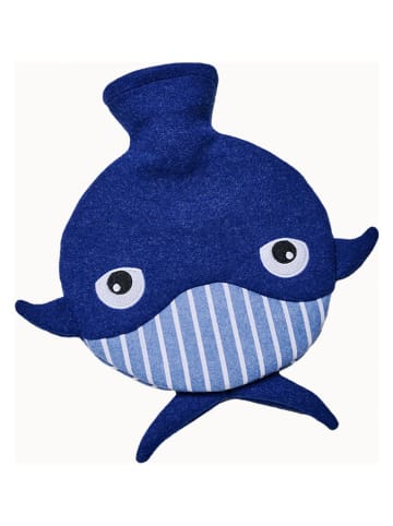 chic.mic Wärmflasche "Whale" in Dunkelblau