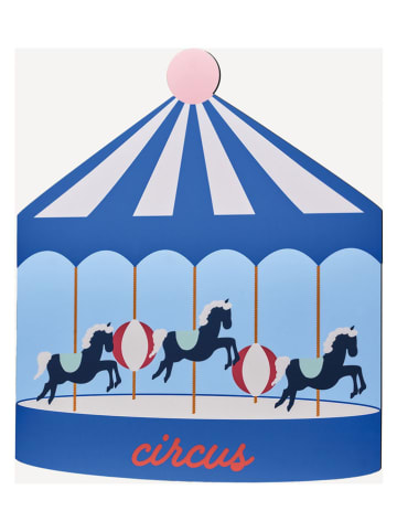chic.mic Lampa ścianna "Carousel" w kolorze niebieskim