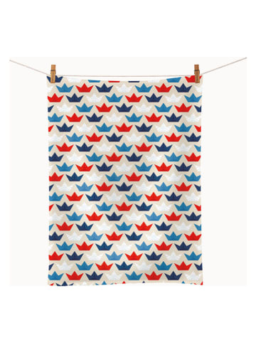 chic.mic Geschirrtuch "Paper boats" in Bunt