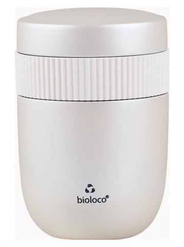 chic.mic Edelstahl-Lunchbox in Weiß