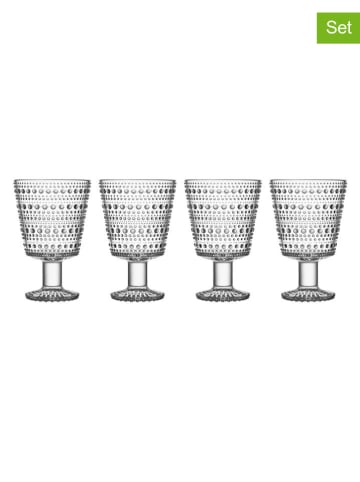 iittala Kieliszki (4 szt.) ''Kastehelmi'' - 260 ml