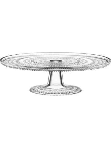 iittala Taartplateau "Kastehelmi" transparant - (H)9 cm