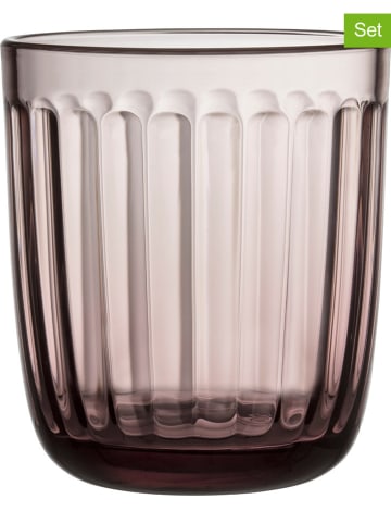 iittala 2-delige set: glazen lichtroze - 260 ml