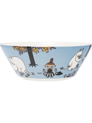 Moomin Schale "Friends Forever" in Hellblau - Ø 15 cm