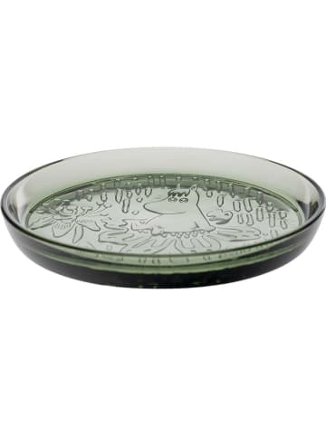 Moomin Talerzyk deserowy w kolorze zielonym - Ø 15,5 cm