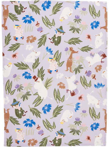 Moomin Geschirrtuch ''Moomin'' in Lila - (L)70 x (B)50 cm