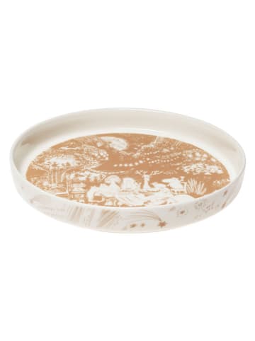 Moomin Kuchenform ''Festive Moments'' in Weiß/ Beige - Ø 28 cm