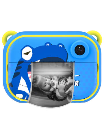 Techkidz Digitalkamera "Zoo Family - Dinosaur" in Hellblau - ab 6 Jahren